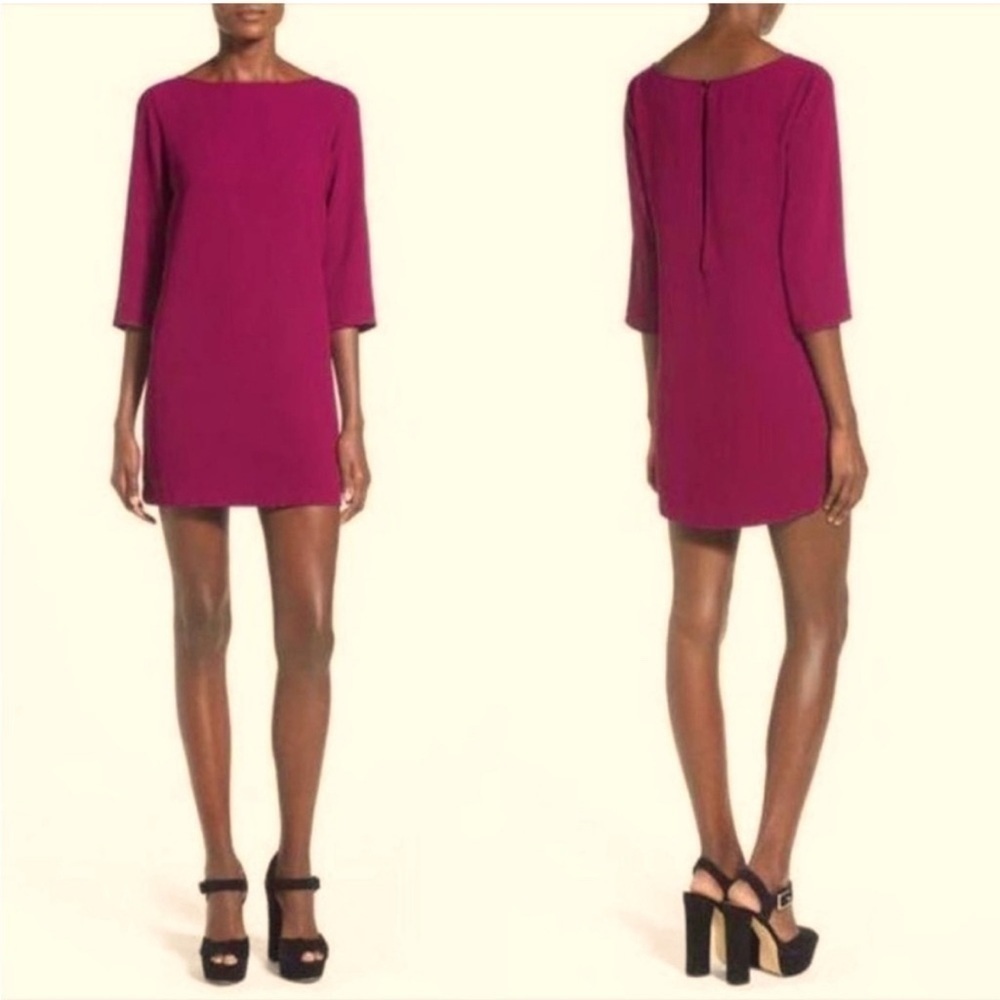 Leith Fuchsia Shift Dress SZ XS
